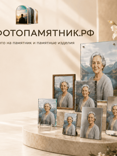 Фотопамятник.рф — логотип