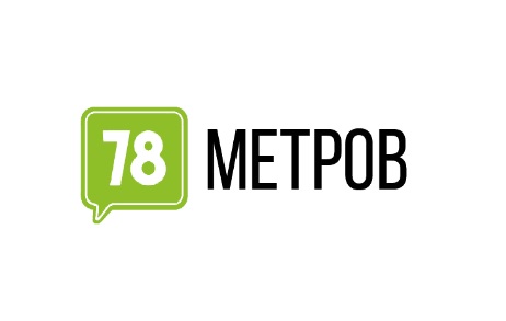 Дизайн Студия 78 Метров — логотип