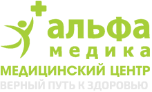 Альфа медика — логотип
