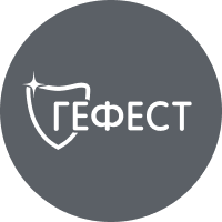Стоматология Гефест — логотип