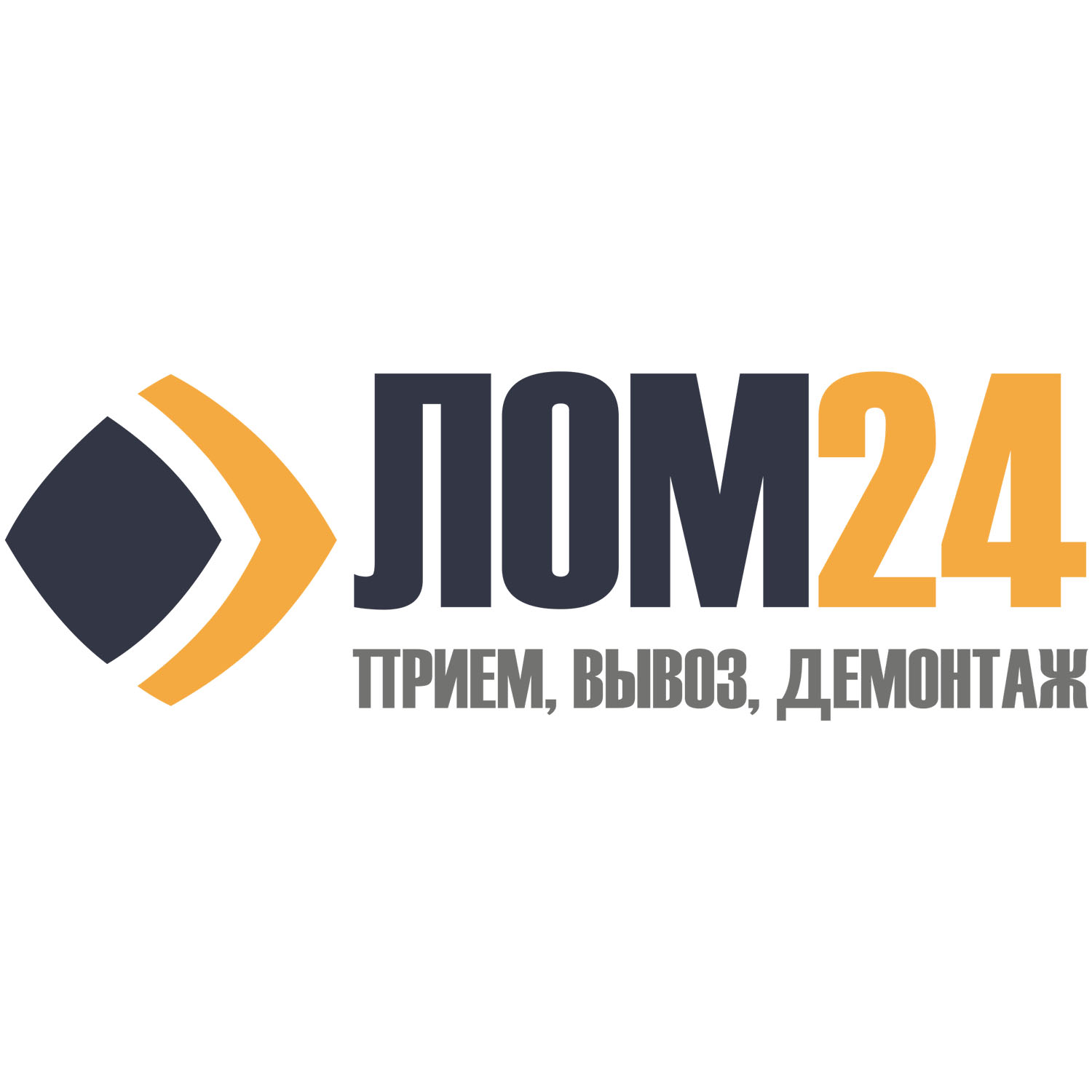 ООО «ЛОМ24» — логотип