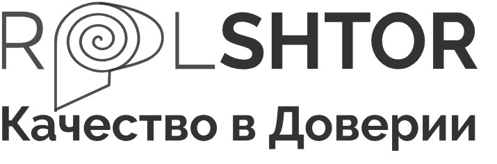 Жалюзи и Рулонные шторы Рольштор — логотип